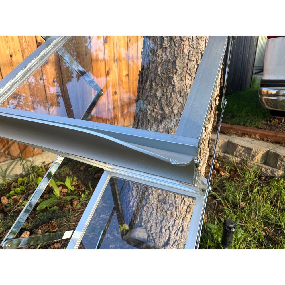 Vintage Folding Aluminum Magazine Display Stand, 4 Tier, Rack or Plant Stand - Picture 8 of 8